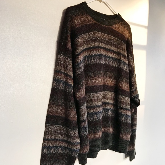SOLD Vintage Oversized Knit Sweater - Picture 2 of 4